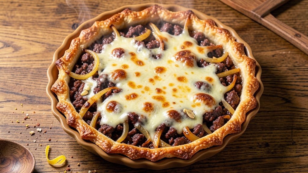 Beef and Cheese Pies Recipe: Flaky Crusts Hugging Savory Fillings
