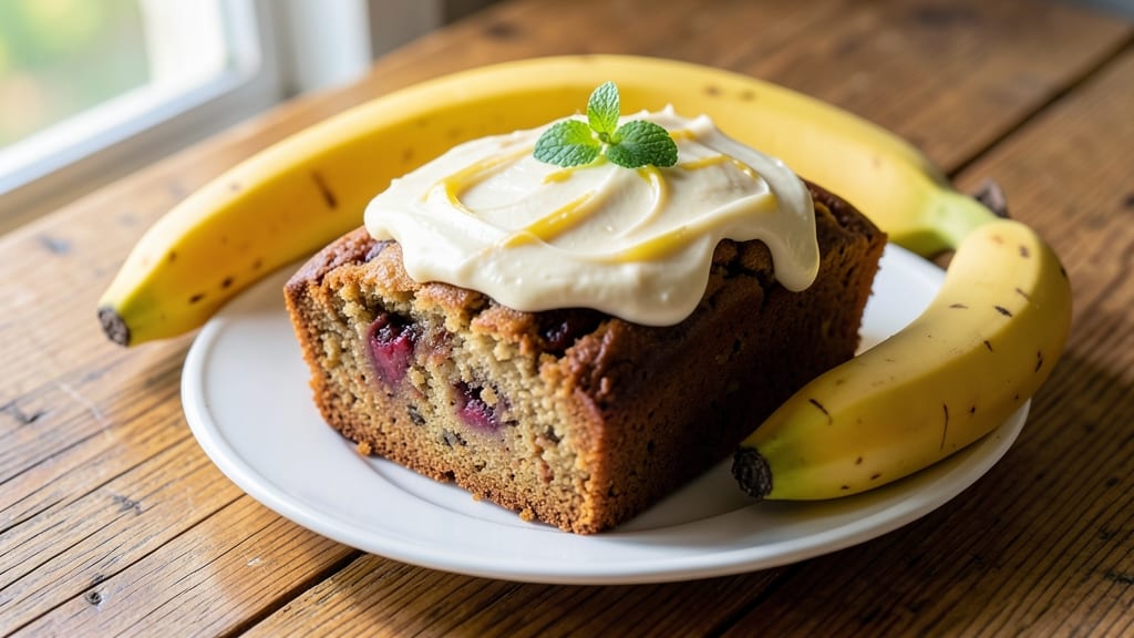 Banana Bread Recipe With Cream Cheese Frosting: Swirled Sweetness That Rivals Bakery Favorites