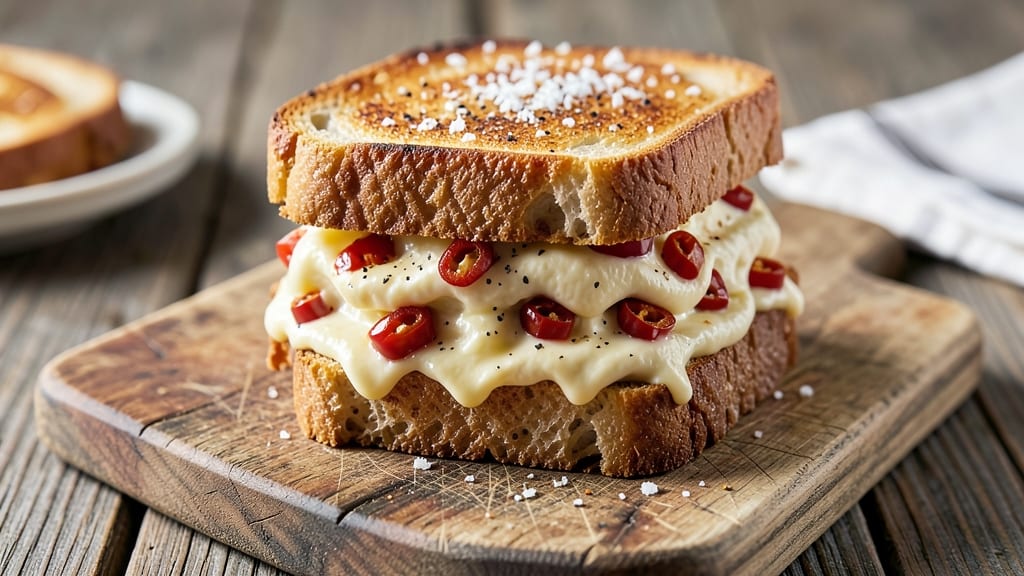 Augusta Pimento Cheese Sandwich Recipe: Southern-Style Boldness With Crunchy Texture