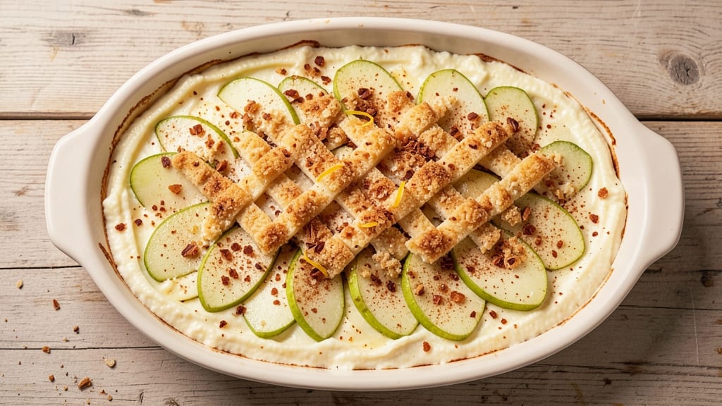 Apple Cinnamon Cottage Cheese Bake Recipe: Warm Spiced Layers With Buttery Crust