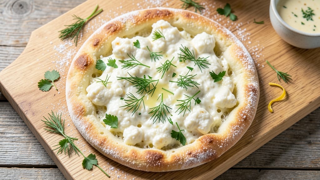 Baked Cottage Cheese Flatbread Recipe: Flaky Layers With Herbed Tang