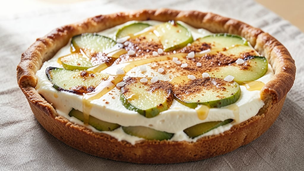 Apple Cream Cheese Slab Pie Recipe: Apple-Cream Cheese Fusion With Buttery Lattice Top