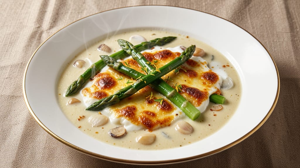 Asparagus Cheese Soup Recipe: Creamy Velvety Blend With Fresh Herb Finish