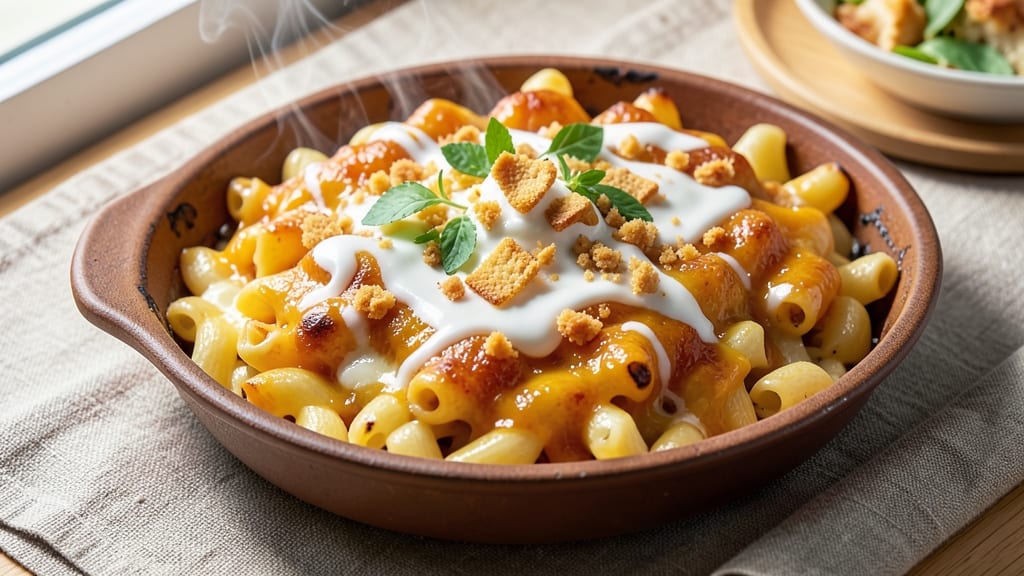 Baked Mac and Cheese Recipe with Ritz: Crispy Top, Gooey Layers