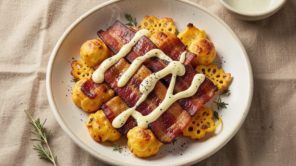 Bacon Cheese Crisps Recipe: Triple-Layered Crunch in 15 Minutes