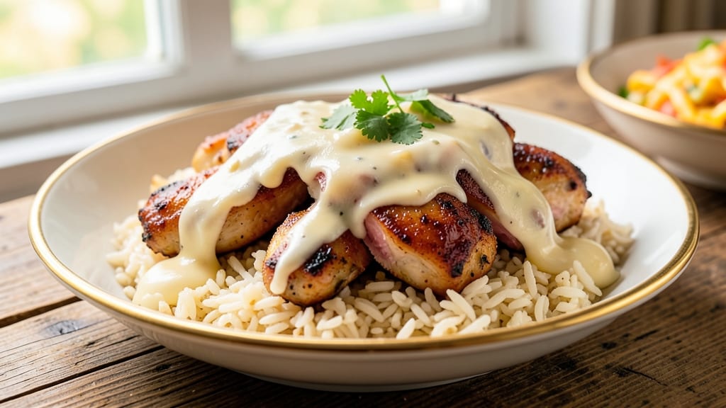 Arroz Con Pollo Cheese Sauce Recipe: Cheesy, Creamy One-Pot Magic