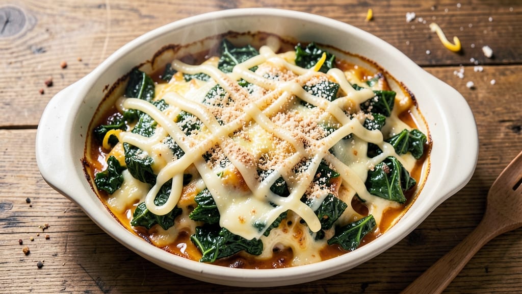 Amy's 3 Cheese and Kale Bake Recipe: Bubbly Bites With Hidden Greens