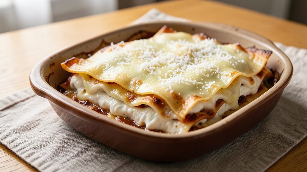 Authentic Italian Cheese Lasagna Recipe: Layered Tradition With Gooey Strata