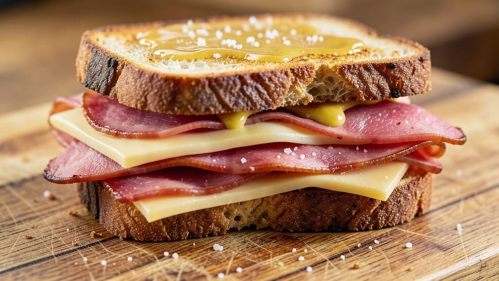 Baked Ham and Cheese Sandwich Recipe: Crispy-Golden Bites in 15 Minutes