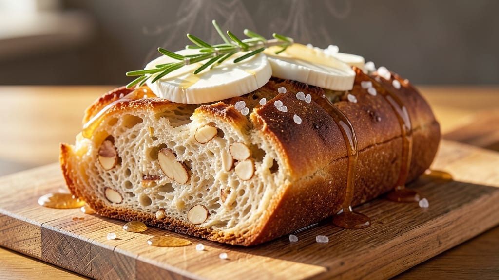 Almond Cheese Bread Recipe: Buttery Crust With Nutty Sweetness Inside
