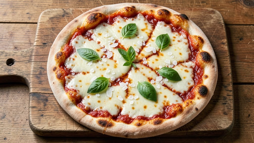 Basic Cheese Pizza Recipe: Crispy Crust and Stretchy Cheese Magic