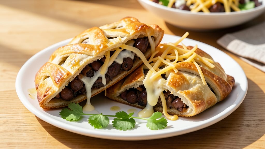 Bean and Cheese Empanadas Recipe: Flaky Layers With Melty Cheese Filling