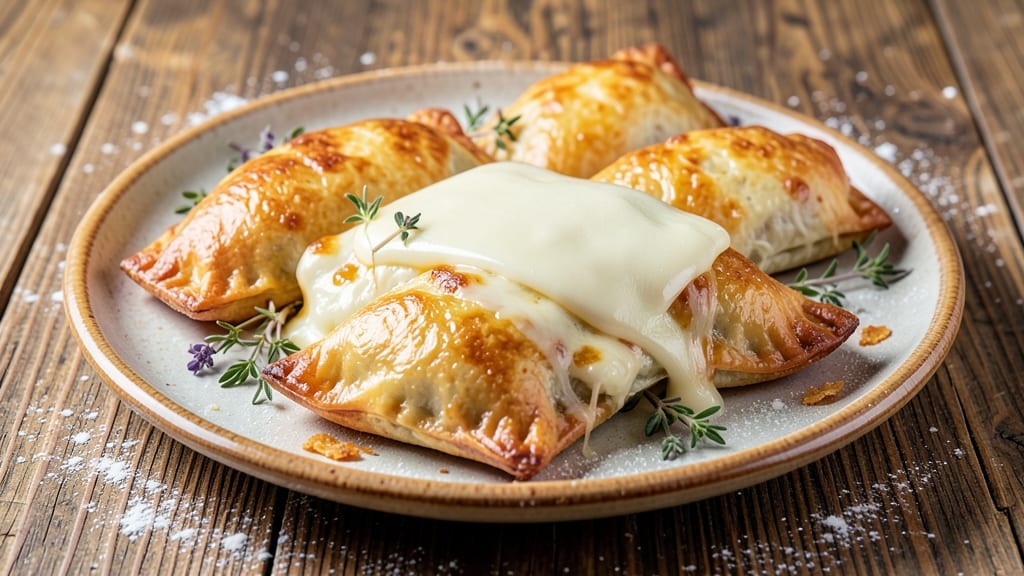 Baked Cheese Empanadas Recipe: Flaky Crusts Stuffed With Melty Cheese Goodness