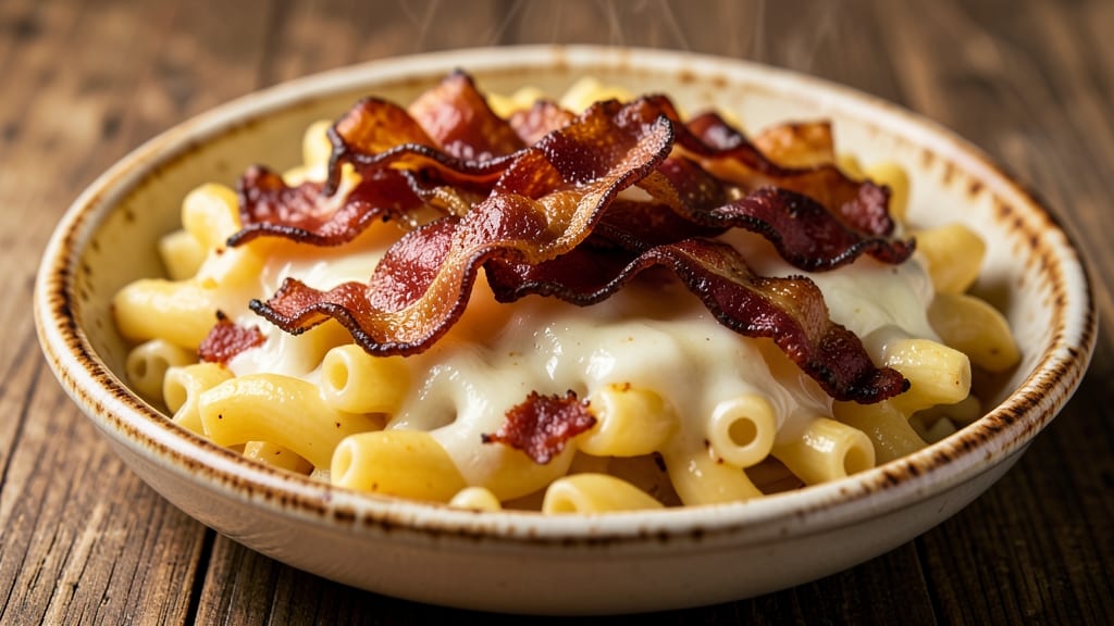 Bear Mac and Cheese Recipe: Smoky Bacon-Infused Cheese Sauce With Crispy Topping