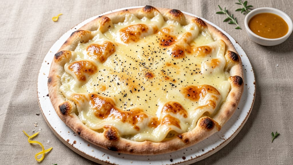 Alfredo Cheese Pizza Recipe: Creamy Garlic Butter Base That Sticks