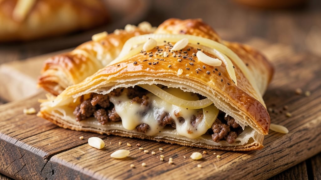 Beef and Cheese Pastelitos Recipe: Flaky Puff Pastry With Melty Centers