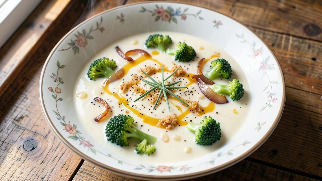 Bear Creek Broccoli Cheese Soup Recipe: Ultra-Creamy Cheese Swirls and Broccoli Florets