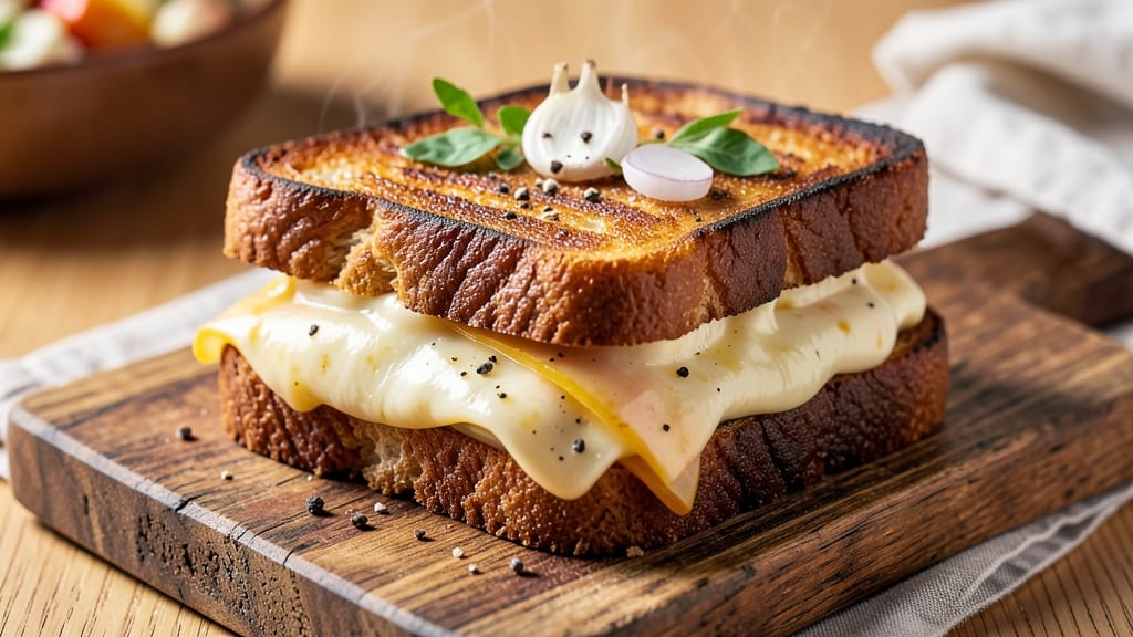 Artisan Grilled Cheese Recipe: Golden Crusts and Melted Magic