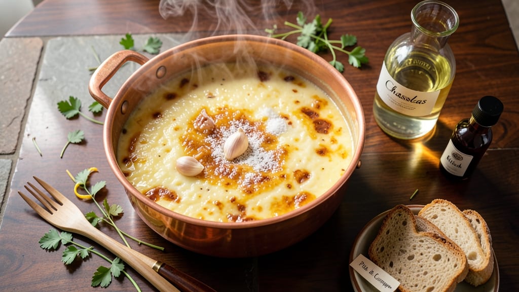 Authentic Swiss Cheese Fondue Recipe: Melty Emmental Magic in a Pot
