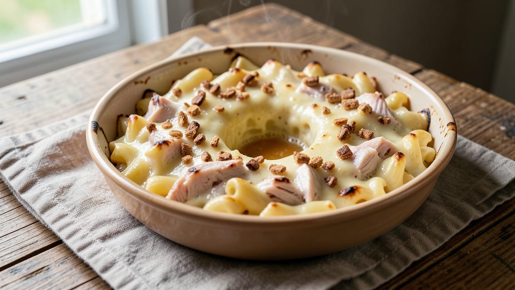 Baked Mac and Cheese Recipe with Chicken Broth: Ultra-Creamy, Broth-Infused Richness