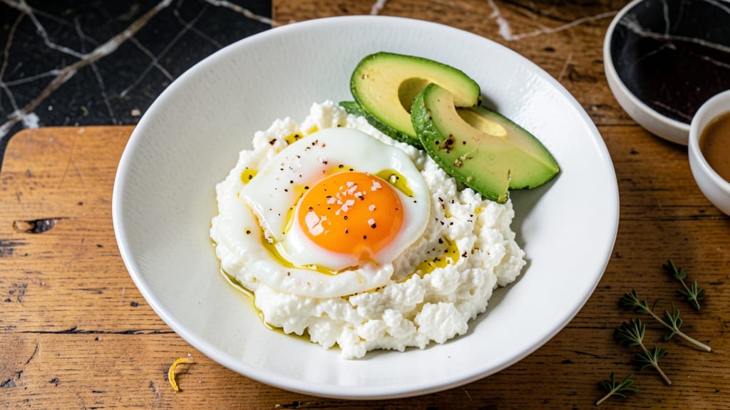 Avocado Egg Cottage Cheese Recipe: Creamy Protein-Packed Breakfast Bowl