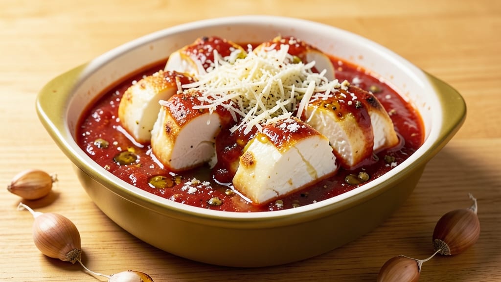 Baked Goat Cheese and Marinara Recipe: Gooey Melts With Tangy Tomato Twist