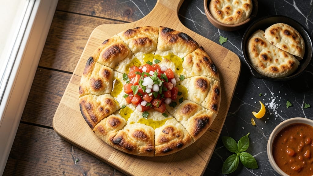 Air Fryer Cottage Cheese Flatbread Recipe: Flaky Layers With Zero Mess