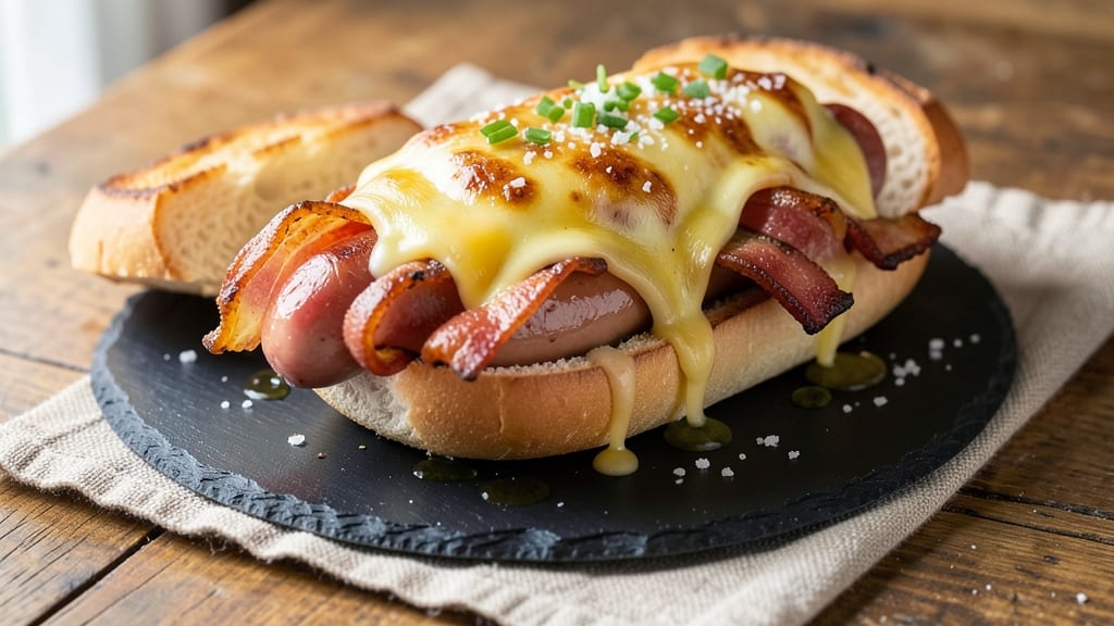Bacon Cheese Stuffed Hot Dogs Recipe: Crispy-Crusted Comfort in 15 Minutes