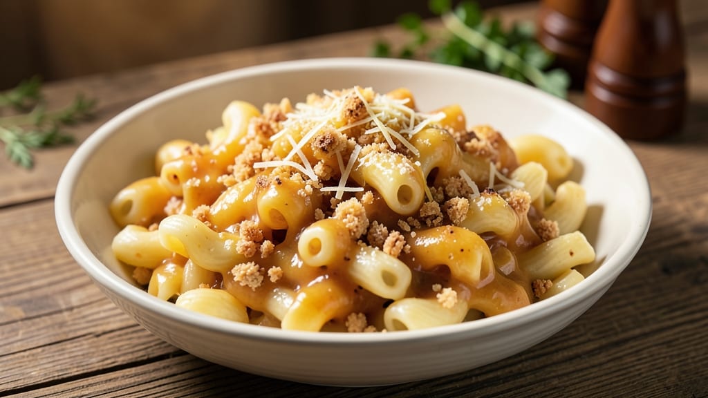 Aged Cheddar Mac and Cheese Recipe: Bold Flavor With Crispy Breadcrumb Topping