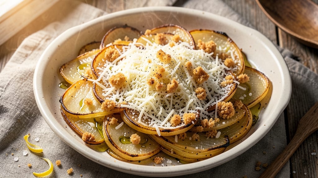 Baked Onion and Parmesan Cheese Recipe: Crispy-Topped Bites of Savory Cheese Love