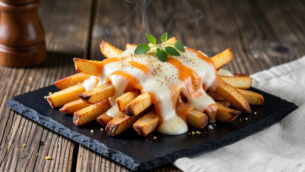 Baked Cheese Fries Recipe: Crispy Edges and Melty Cheese Rivers