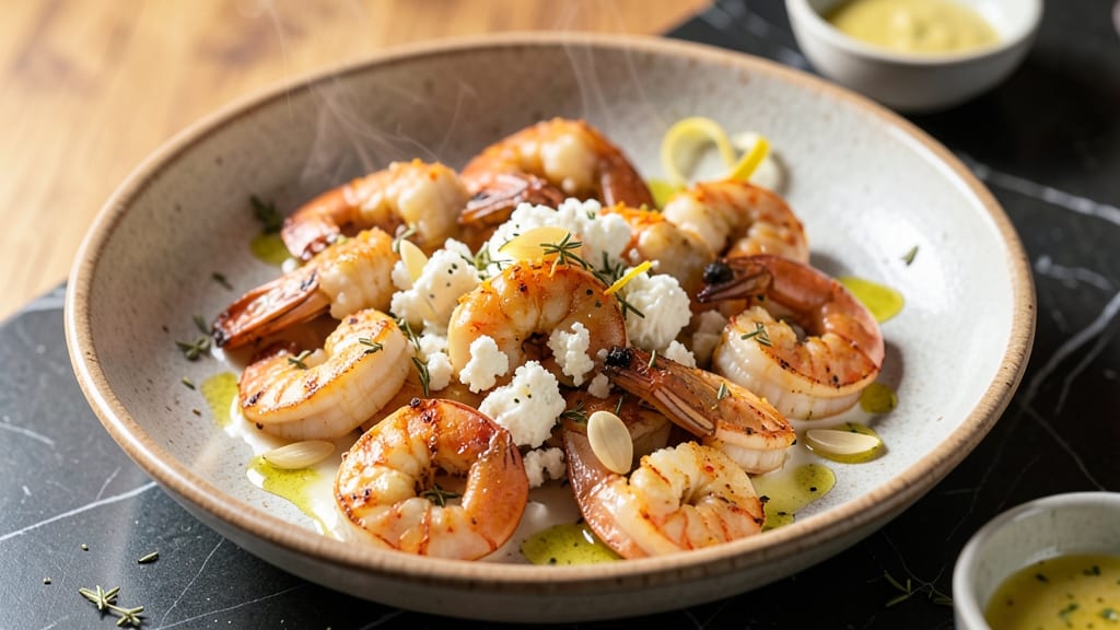 Baked Shrimp with Feta Cheese Recipe: Lemon-Garlic Crisp in 20 Minutes