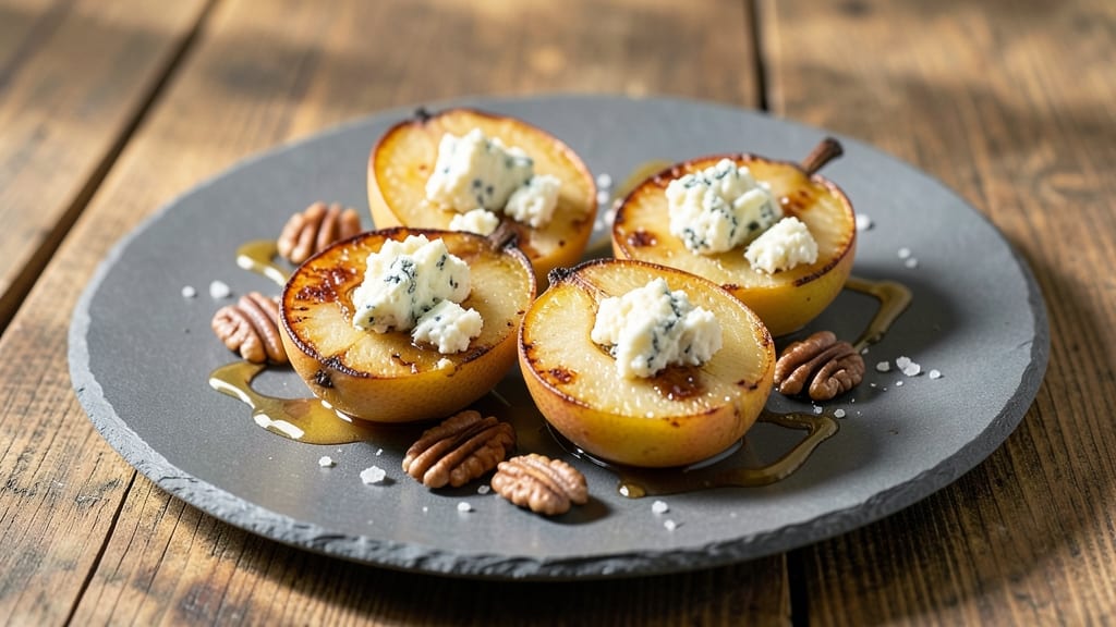 Baked Pear and Blue Cheese Recipe: Sweet-Tart Bites That Balance Richness