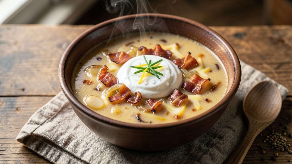 94th Aero Squadron Beer Cheese Soup Recipe: Smoky-Brewed Comfort With Crispy Bacon Topping