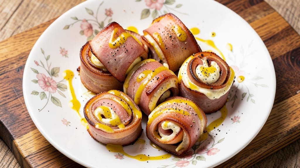 Baked Ham and Cheese Roll-Ups Recipe: Crispy Edges, Melty Centers in 15 Minutes