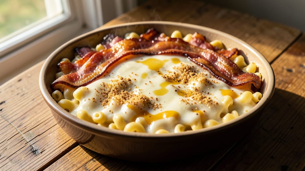 Bacon Mac and Cheese Recipe: Thanksgiving Crowd-Pleaser With Crispy Top