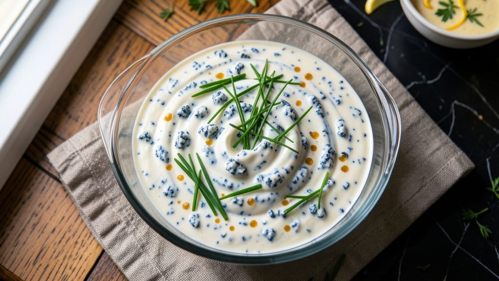 Alton Brown's Blue Cheese Dressing Recipe: Bold Tang and Creamy Balance