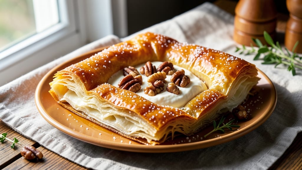 Baklava With Ricotta Cheese Recipe: Crispy Layers and Creamy Surprise