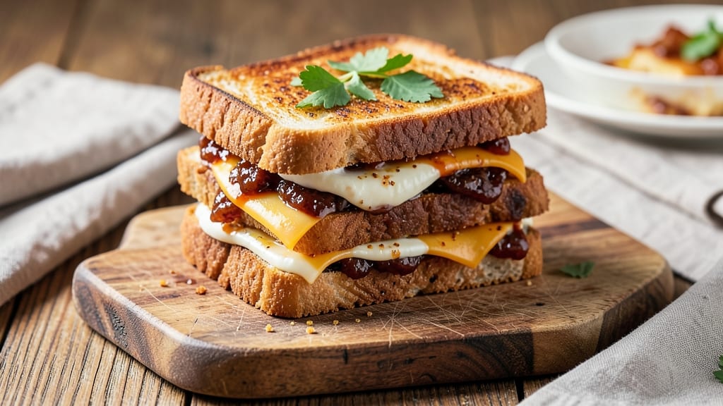 BBQ Grilled Cheese Sandwich Recipe: Smoky Crunch Meets Melty Cheese Magic