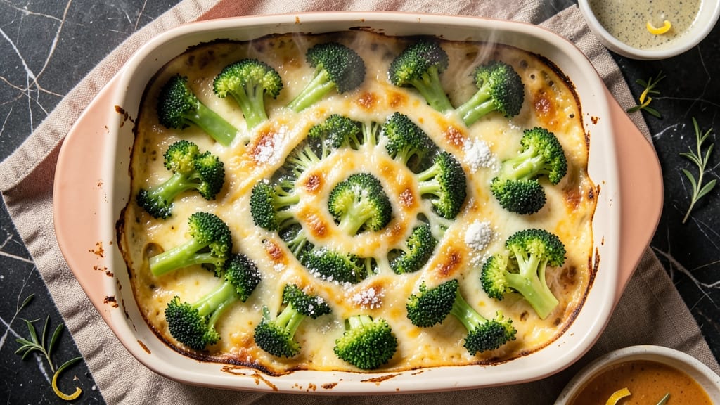 Awesome Broccoli Cheese Casserole Recipe: Triple-Cheese Crisp-Top Magic